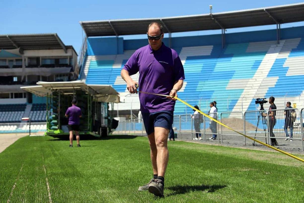 El pasto del Nacional estará compuesto por 95 por ciento de césped natural y 5 por ciento artificial.