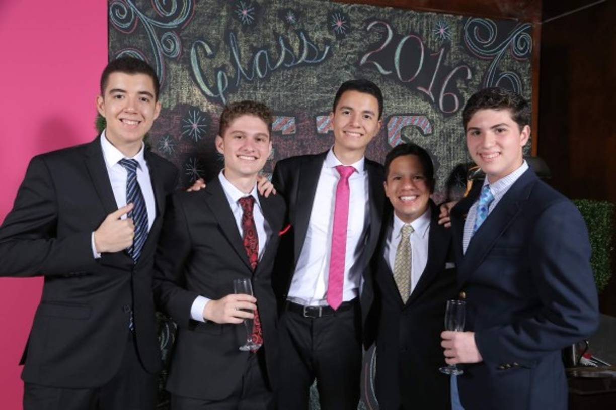 Adrián Ramos, Stefano Cheldi, Diego Ramos, Erik Moya y Javier Larach.