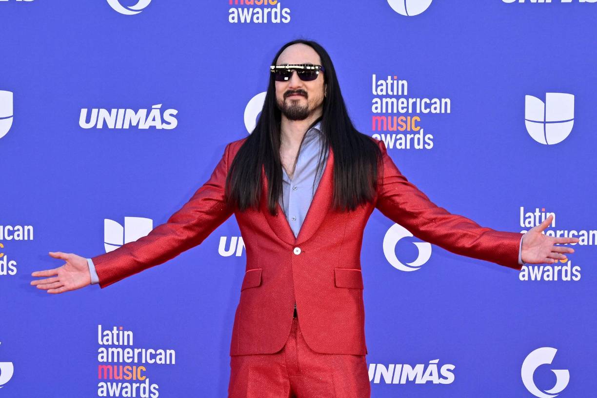 El DJ estadounidense Steve Aoki.
