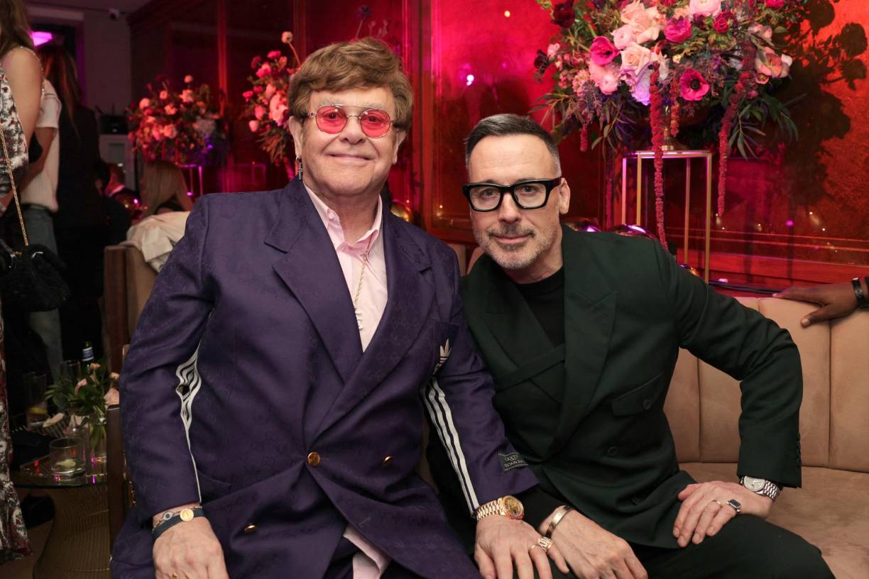 Elton John y David Furnish 