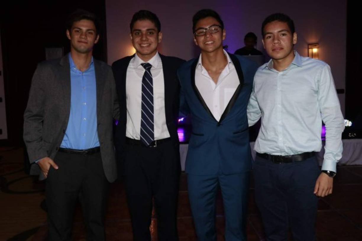 Alfonso Durán, Gabriel Zúniga, Henry Chang y Dilson Mejía.