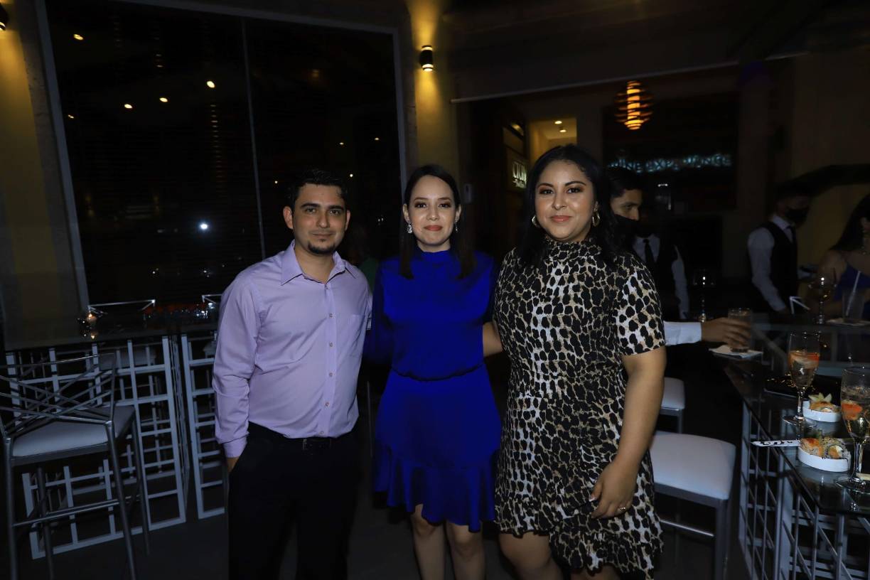 Oberly Acosta, Alejandra García y Wendy Caballero