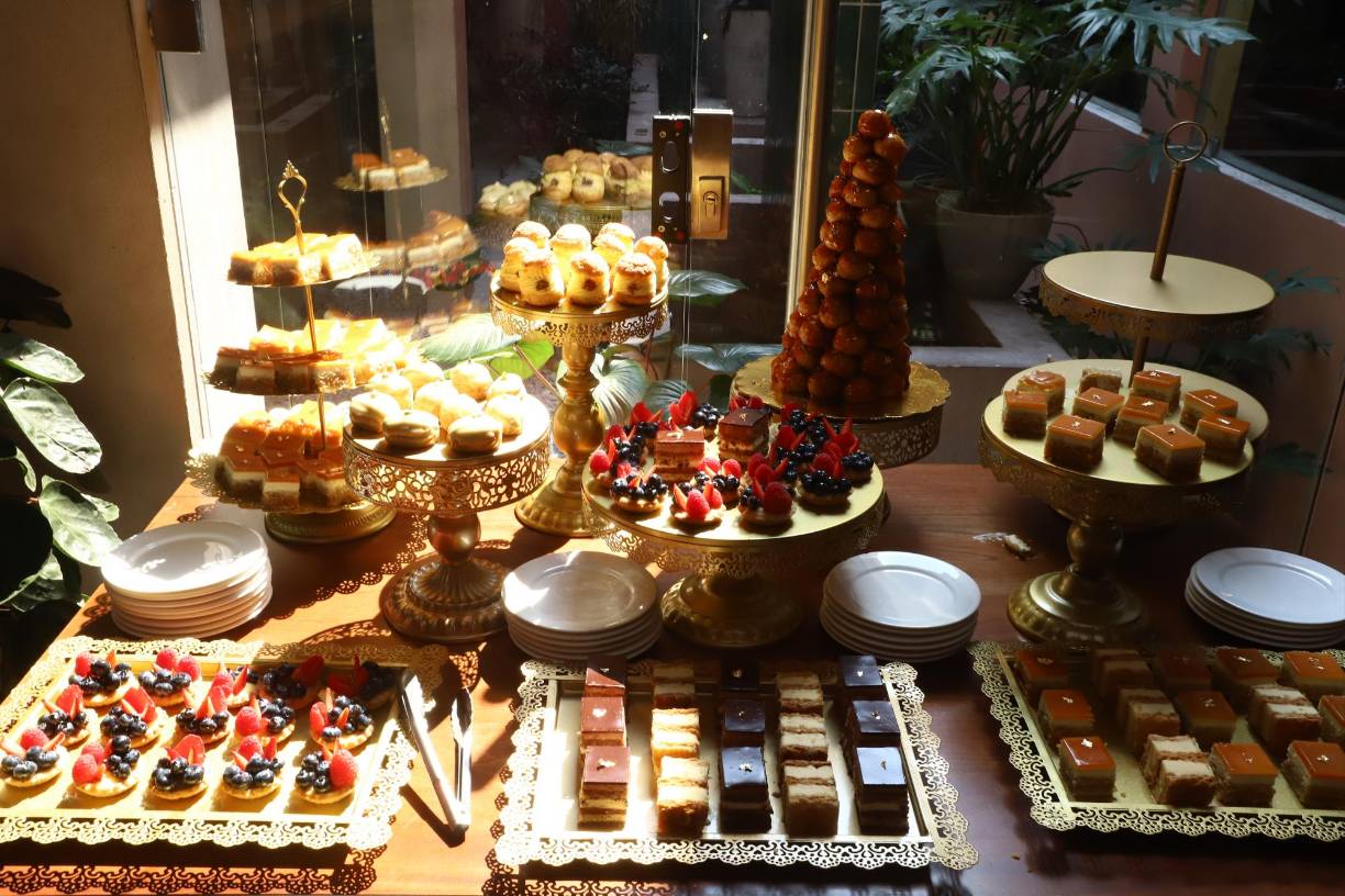 Masa Boulangerie fue la firma encargada de la repostería para deleite de los seniors.