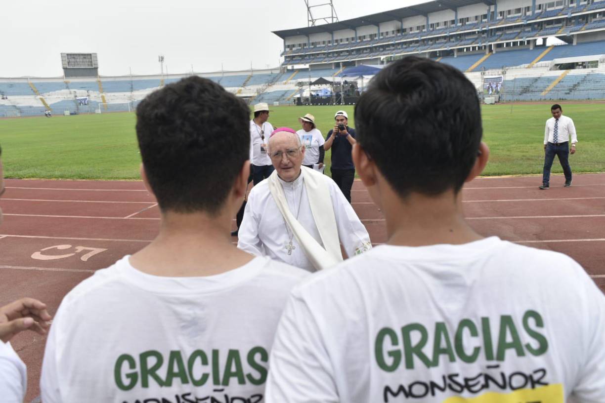 El ahora obispo emérito, nació en España, pero su corazón se enamoró de San Pedro Sula, cuidad a la que ha servido durante 28 años.