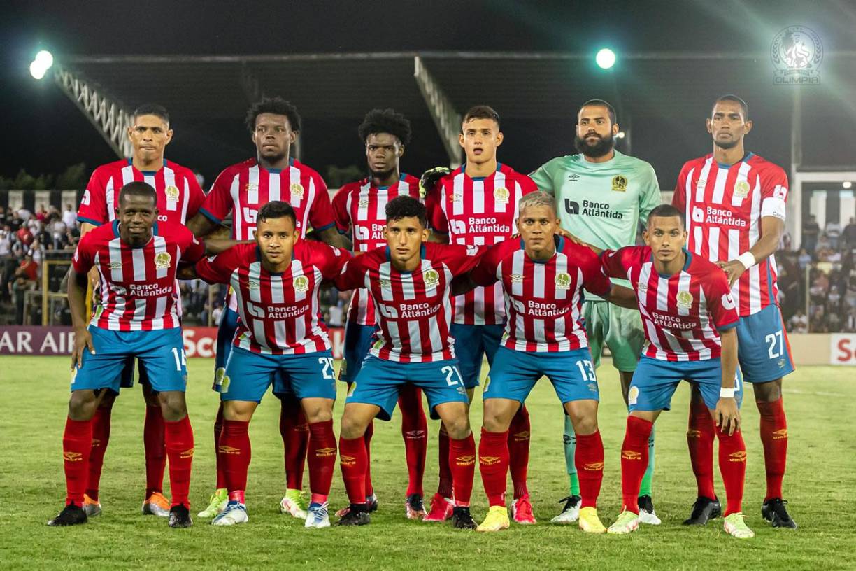 Este fue el 11 titular que jugó del Olimpia en la goleada frente al Diriangén en Nicaragua.