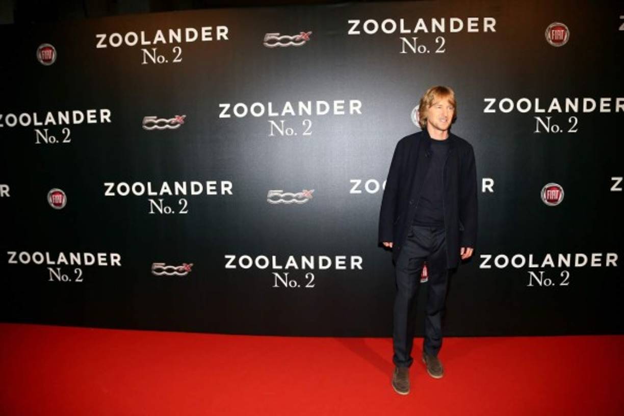 Owen Wilson en el estreno de Zoolander.