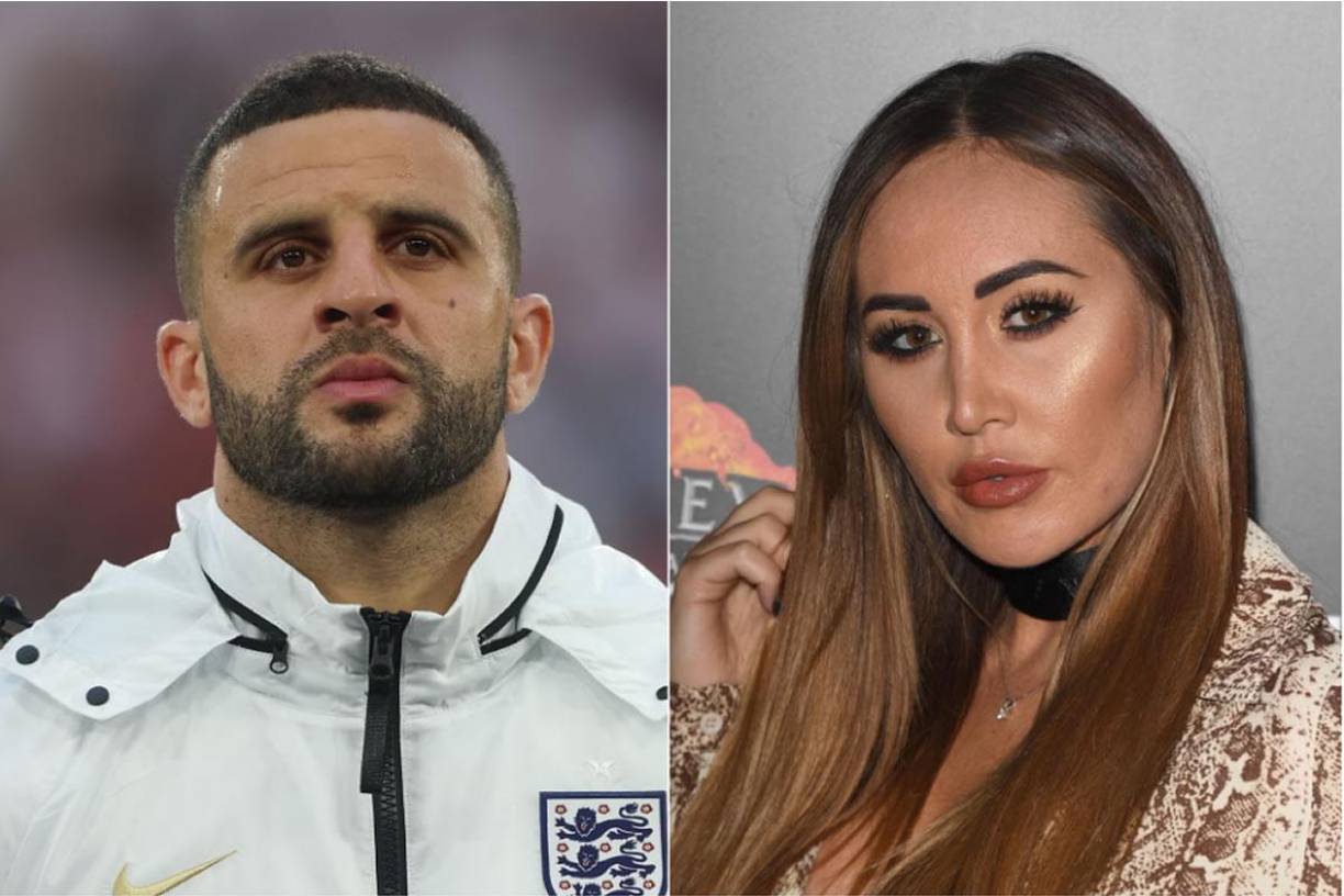 Mientras Lauryn Goodman lo hizo con uno de los dos hijos que tuvo con el futbolista, que lucía una camiseta con el número 2 de Kyle Walker con “papá” en la espalda.