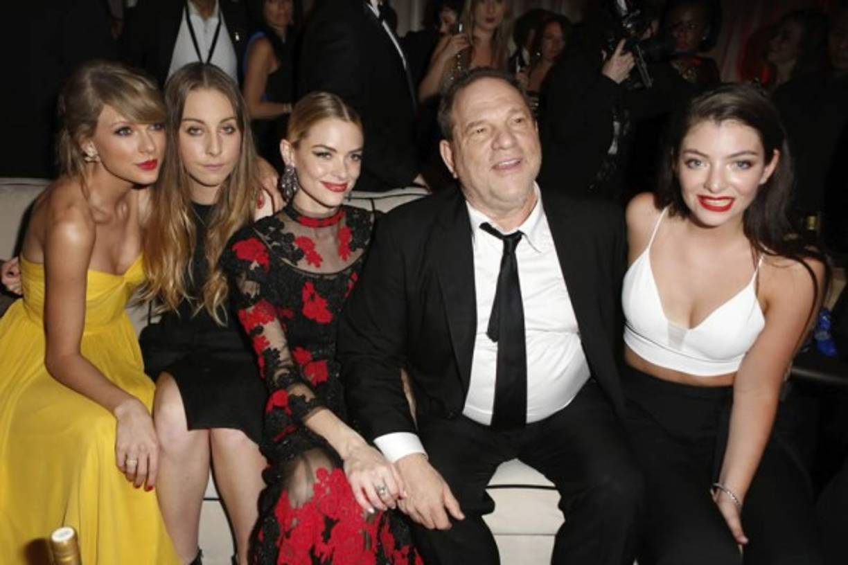 Taylor Swift, Este Haim, Jaime King, Harvey Weinstein y Lorde.