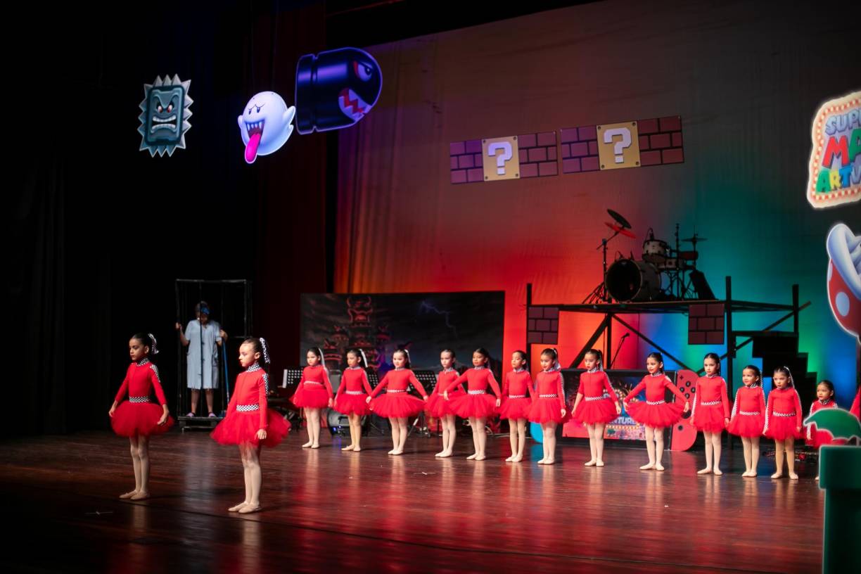 La escuela cuenta con disciplinas de baile, como ser: ballet, tap, flamenco, contemporáneo, jazz y danza árabe, asimismo, las clase pintura para niños y adultos. 