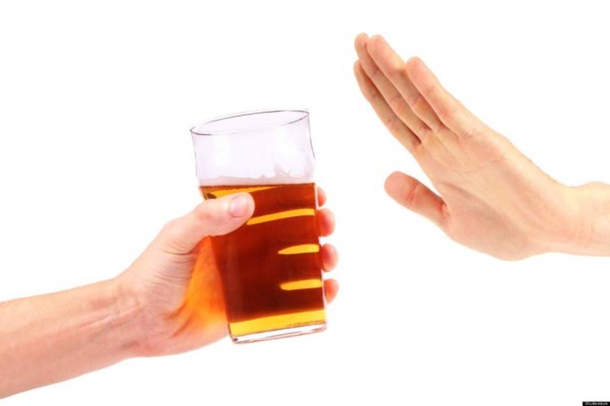 No beber mucho alcohol.