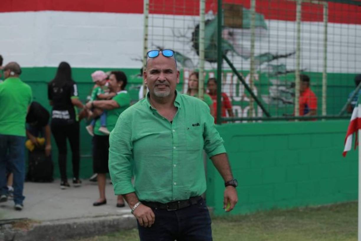 El presidente Orinson Amaya se mostró feliz luego de que su Marathón comenzó con pie derecho el Apertura 2019 ya que ganaron 2-0.