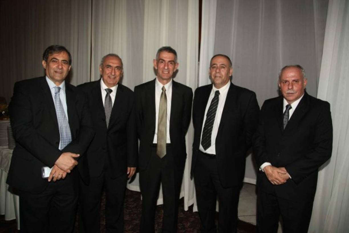 Karin Qubain, Elías Simón, Nicolás Jarufe, Imar Larach y Gabriel Segebre.