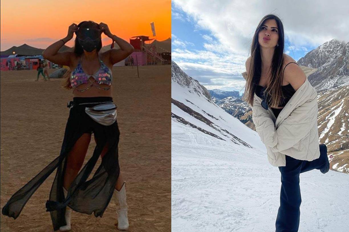 May Hayat es una de las sobrevivientes del festival de música electrónica Nova en Israel.