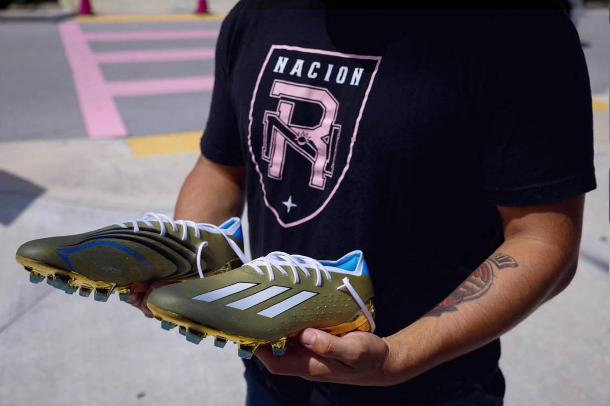 Así son los tacos que luce el hincha mexicano y aficionado de Messi.