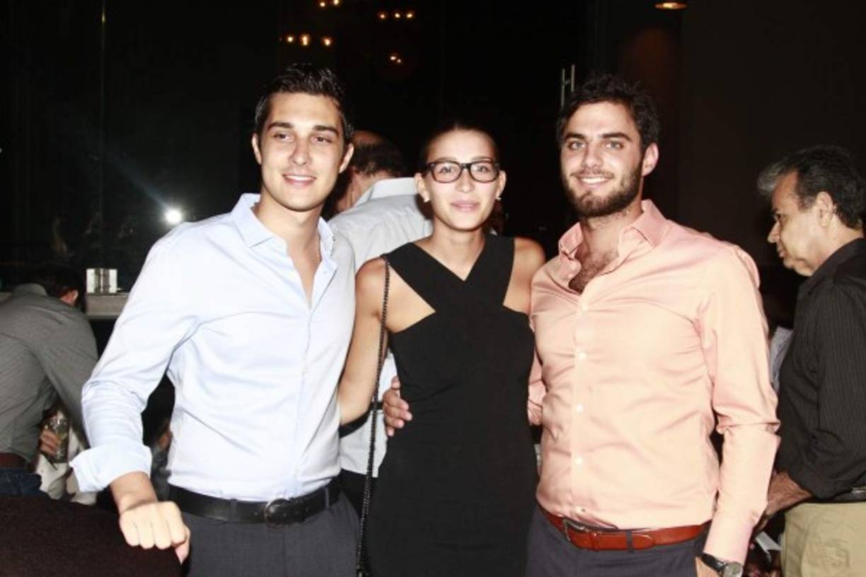 DoRicky Midence, Lavinia Parisotto y Alejandro Canahuati.