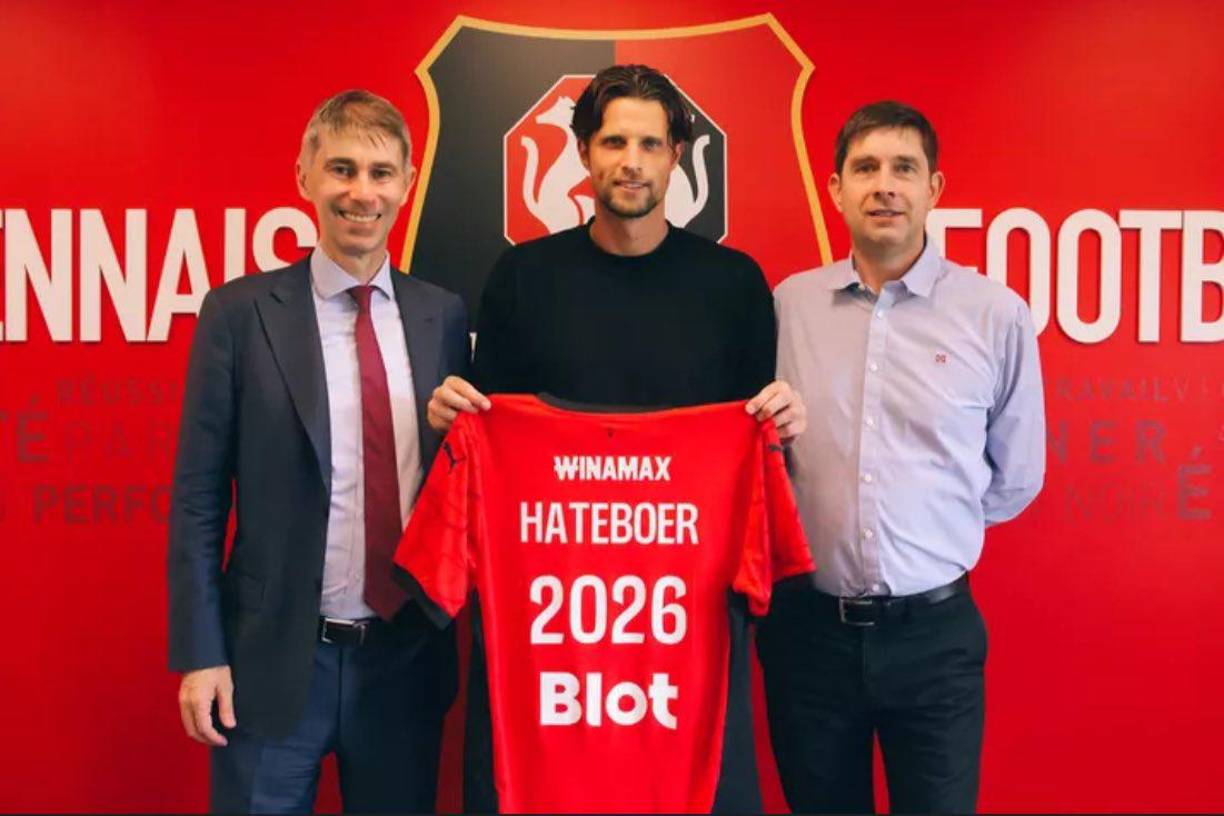 OFICIAL / Hateboer deja al Atalanta para jugar con el Stade Rennais en Francia.