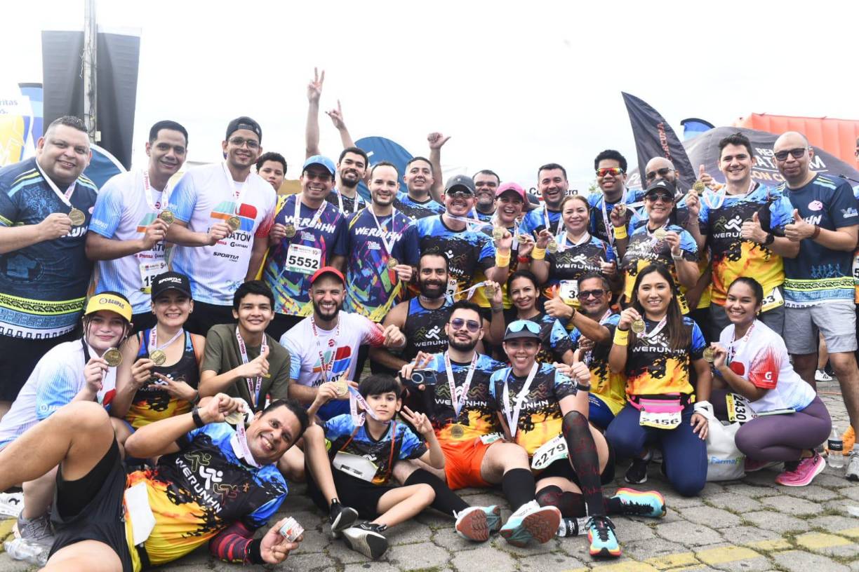 WeRunHN también formó parte de esta fiesta donde la pasaron súper bien entre compañero y amigos.