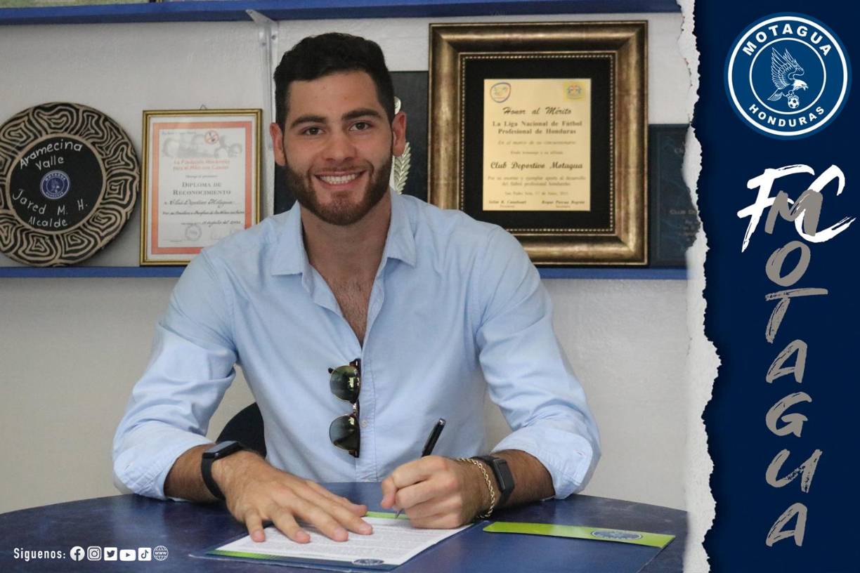 Enrique Facussé: Motagua confirmó en sus redes sociales la renovación de contrato del joven portero para las próximas temporadas.