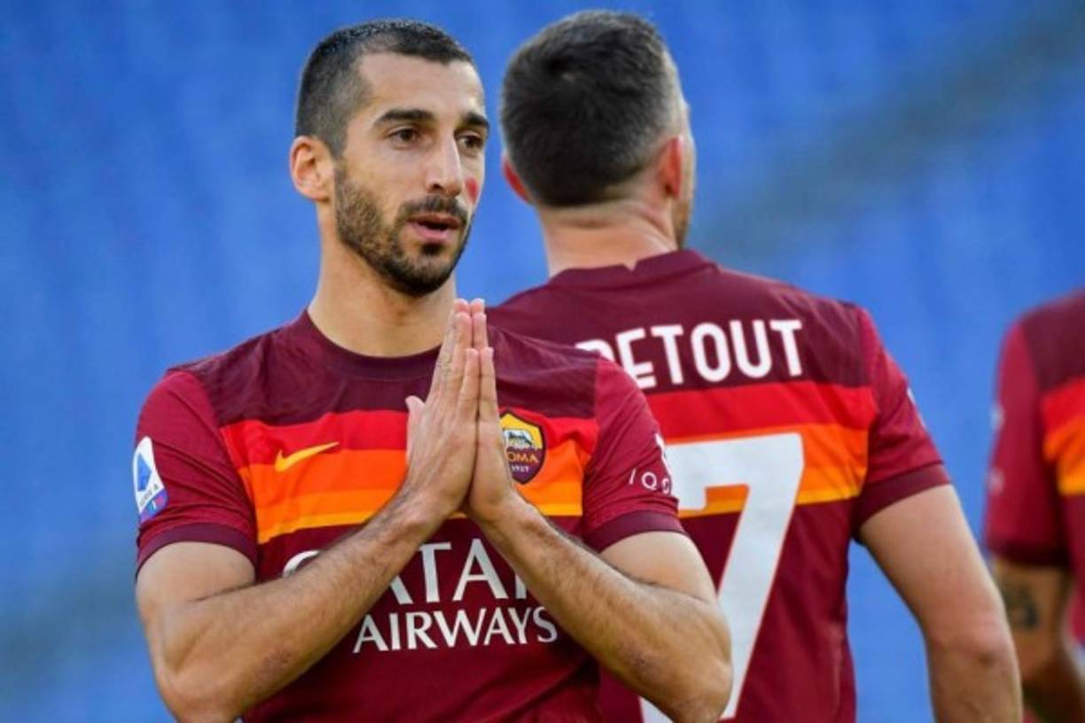 14 - Henrikh Mkhitaryan (32 años) - El centrocampista armenio de la Roma tiene un valor de mercado de 20 millones de euros.