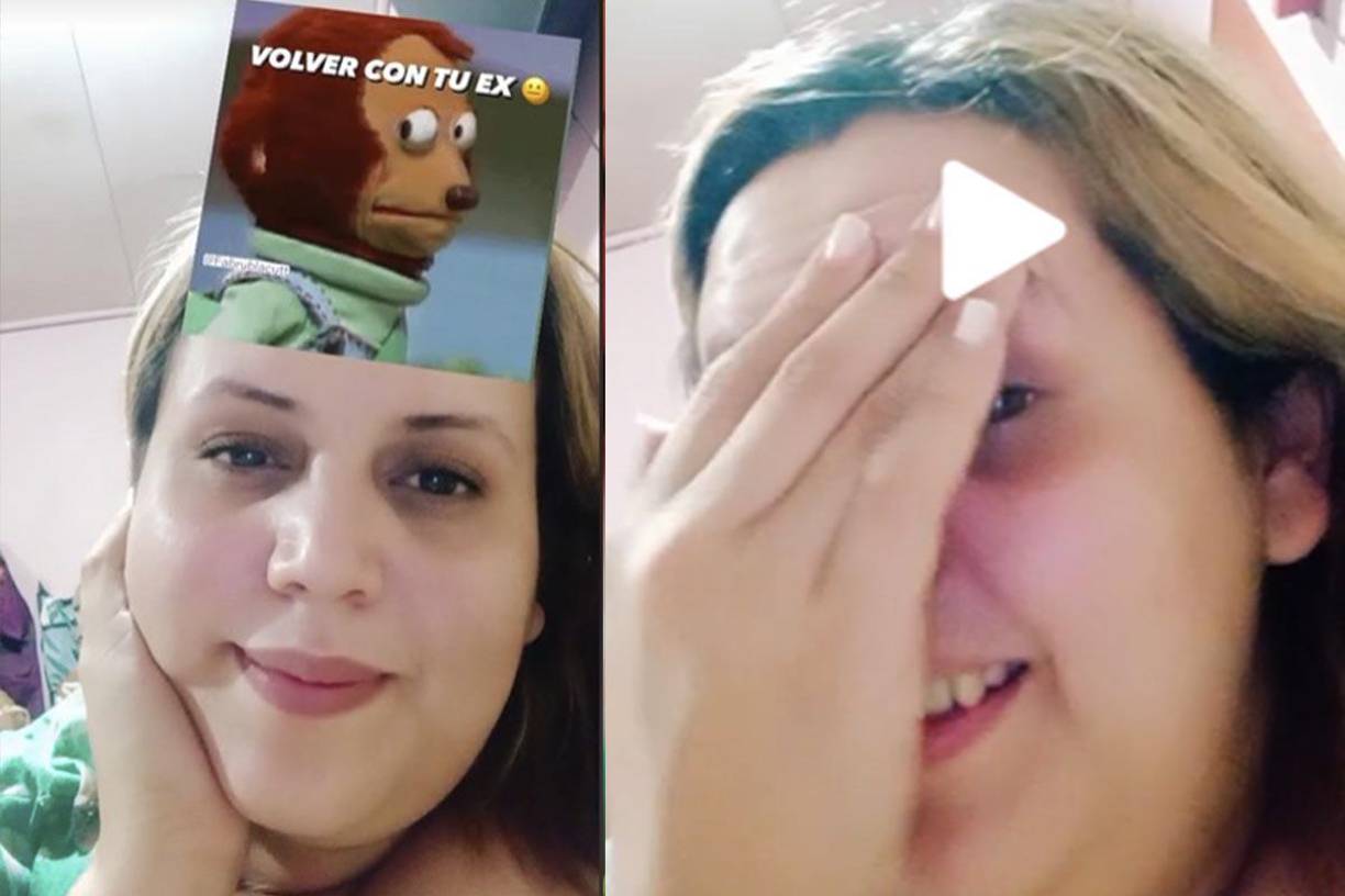 “Volvería con su ex”, fue uno de los últimos videos que grabó Yorleny en TikTok antes de ser asesinada el martes 30 de mayo en San Pedro Sula.