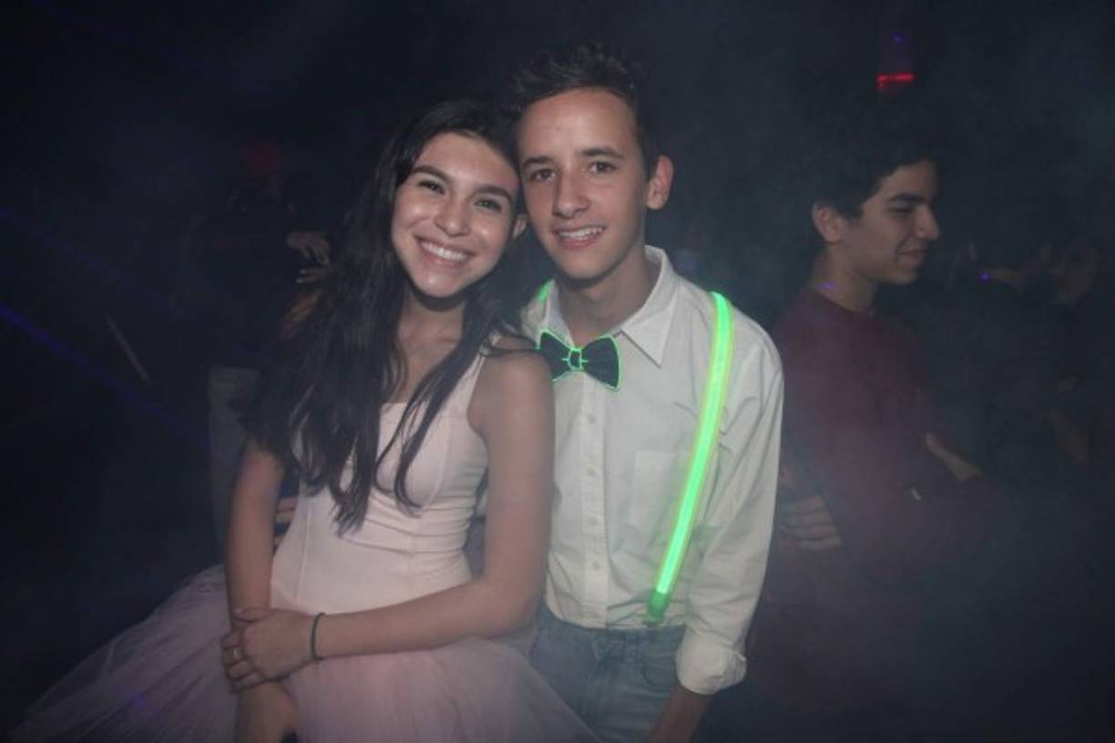 Antonella Membreño y Pablo Vega.