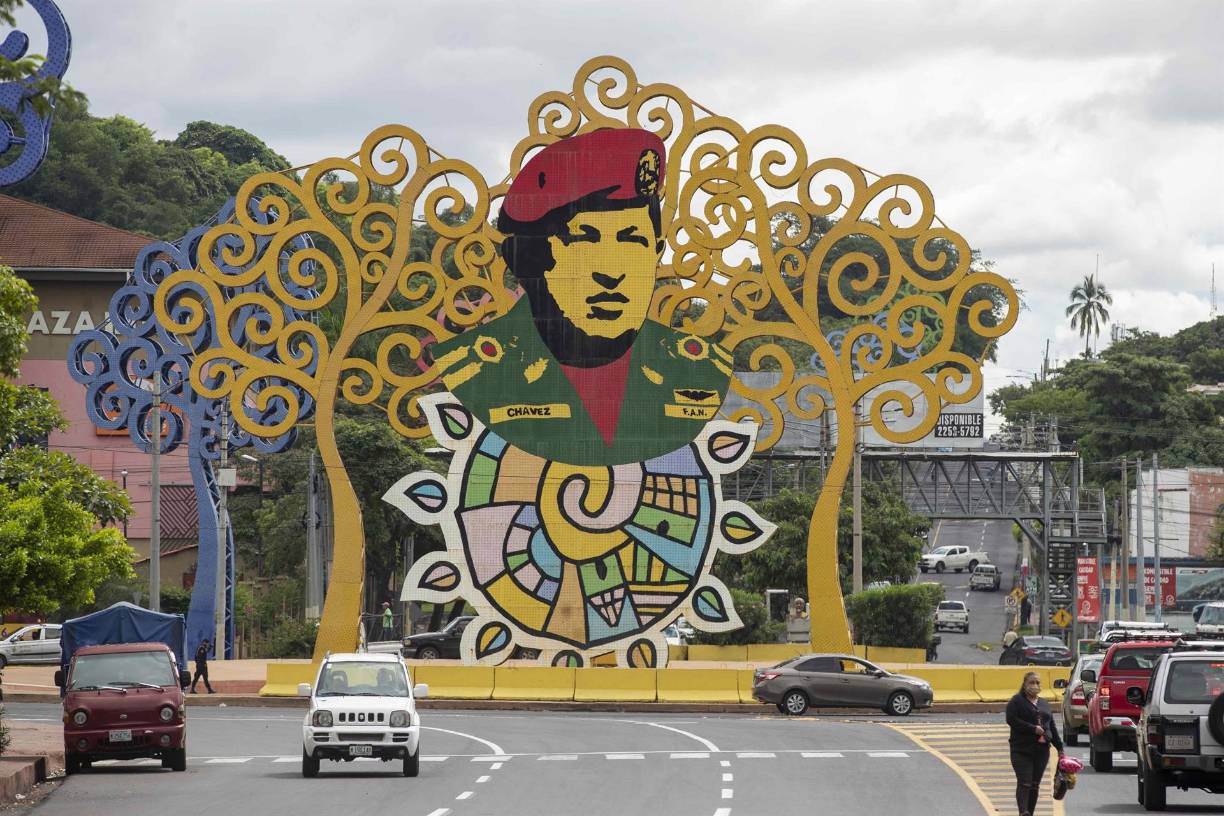 Uno de sus proyectos más controversiales fueuron los denominados “árboles de la vida”, estructuras metálicas que adornan la capital de Nicaragua, y que tienen un costo de 25,000 dólares cada uno, según medios locales. Varios fueron derribados durante las protestas antigubernamentales de 2018.