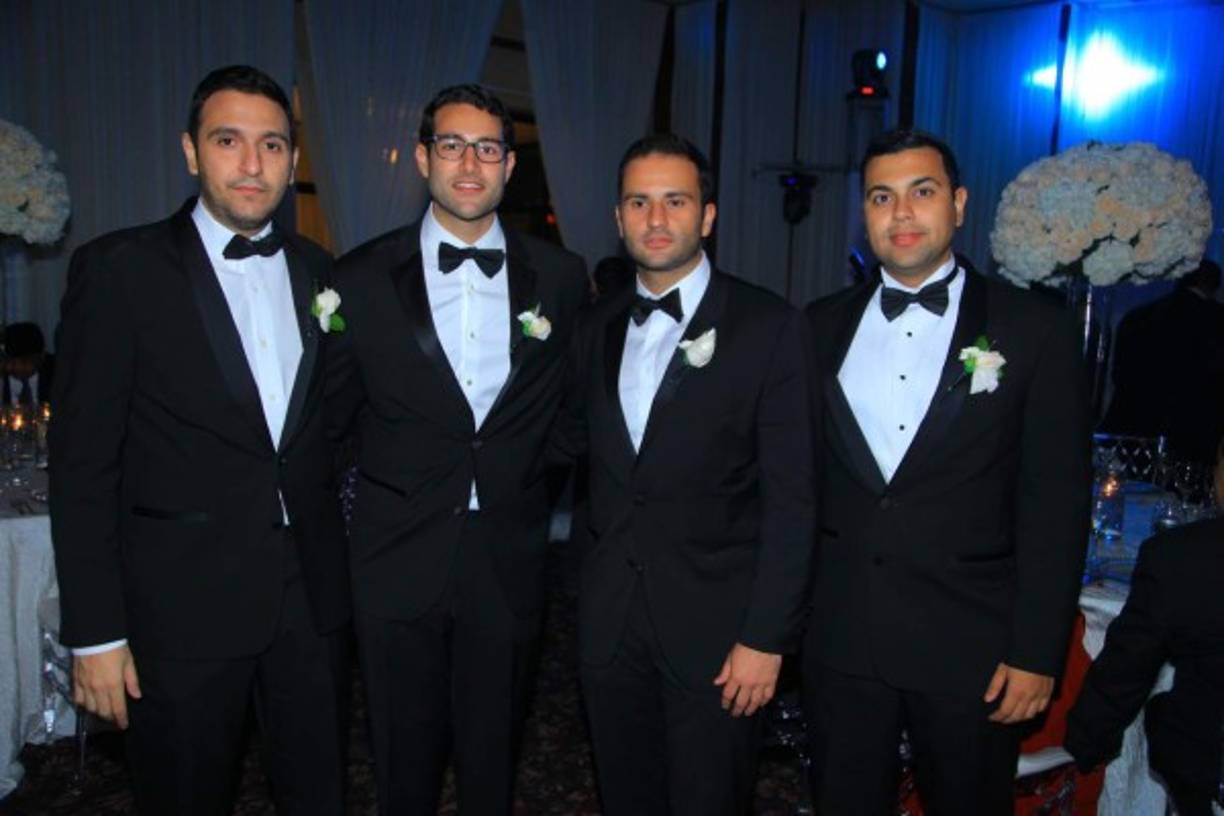 Faris Simón, Rodrigo Canahuati, Tony Maalouf y Rafael Ruiz.