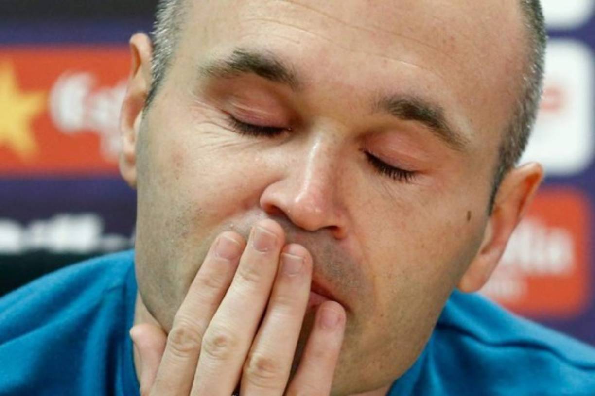 Iniesta aseguró que 'es una decisión muy meditada, muy valorada, muy pensada a nivel interno, conmigo mismo, a nivel familiar'.