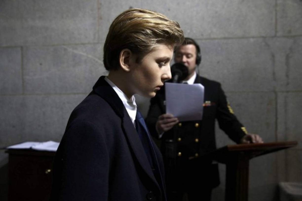 Barron es muy cercano a sus sobrinos, los hijos mayores de Don Jr. e Ivanka.