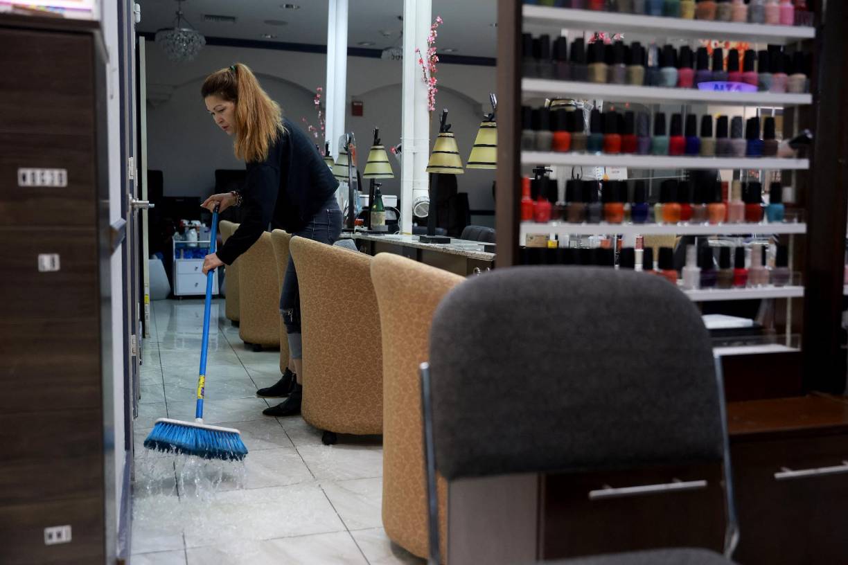 Los emprendedores se vieron afectados con sus negocios. 