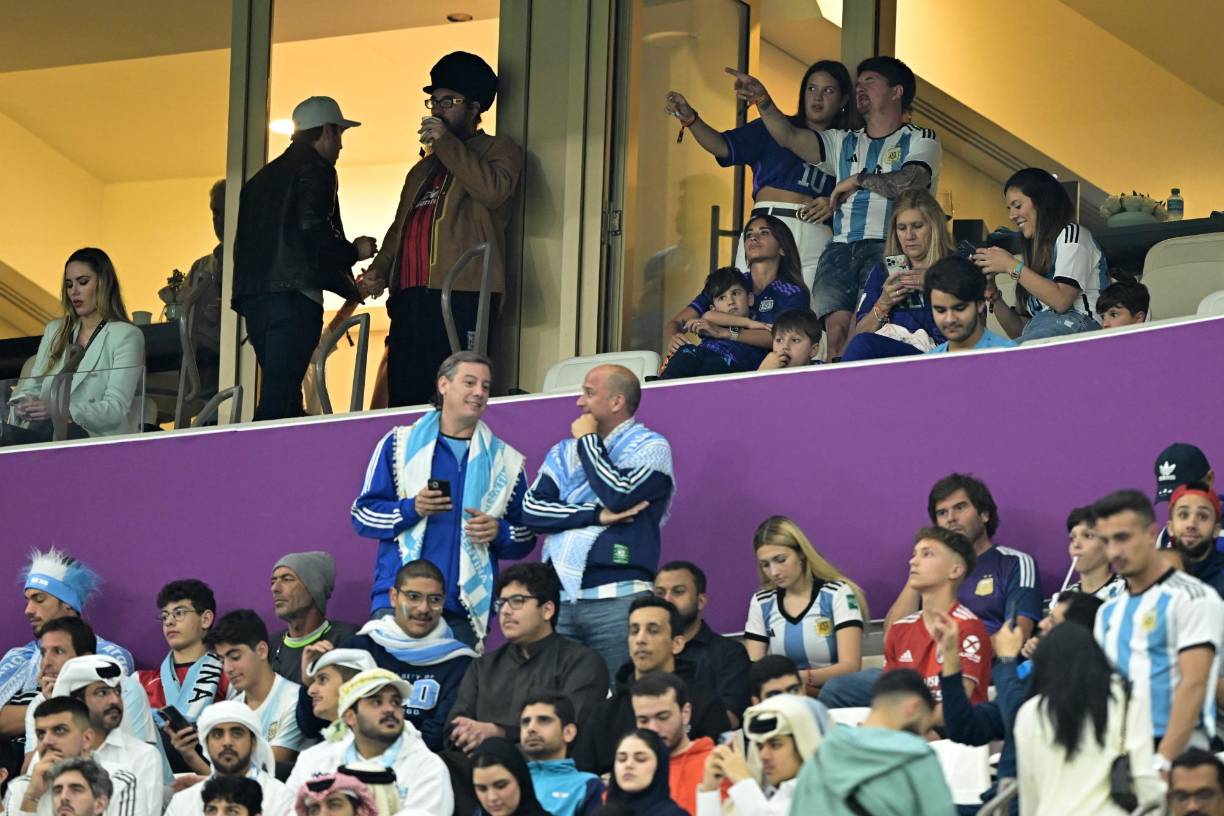 Antonela siempre está en el centro de la atención de las cámaras. 