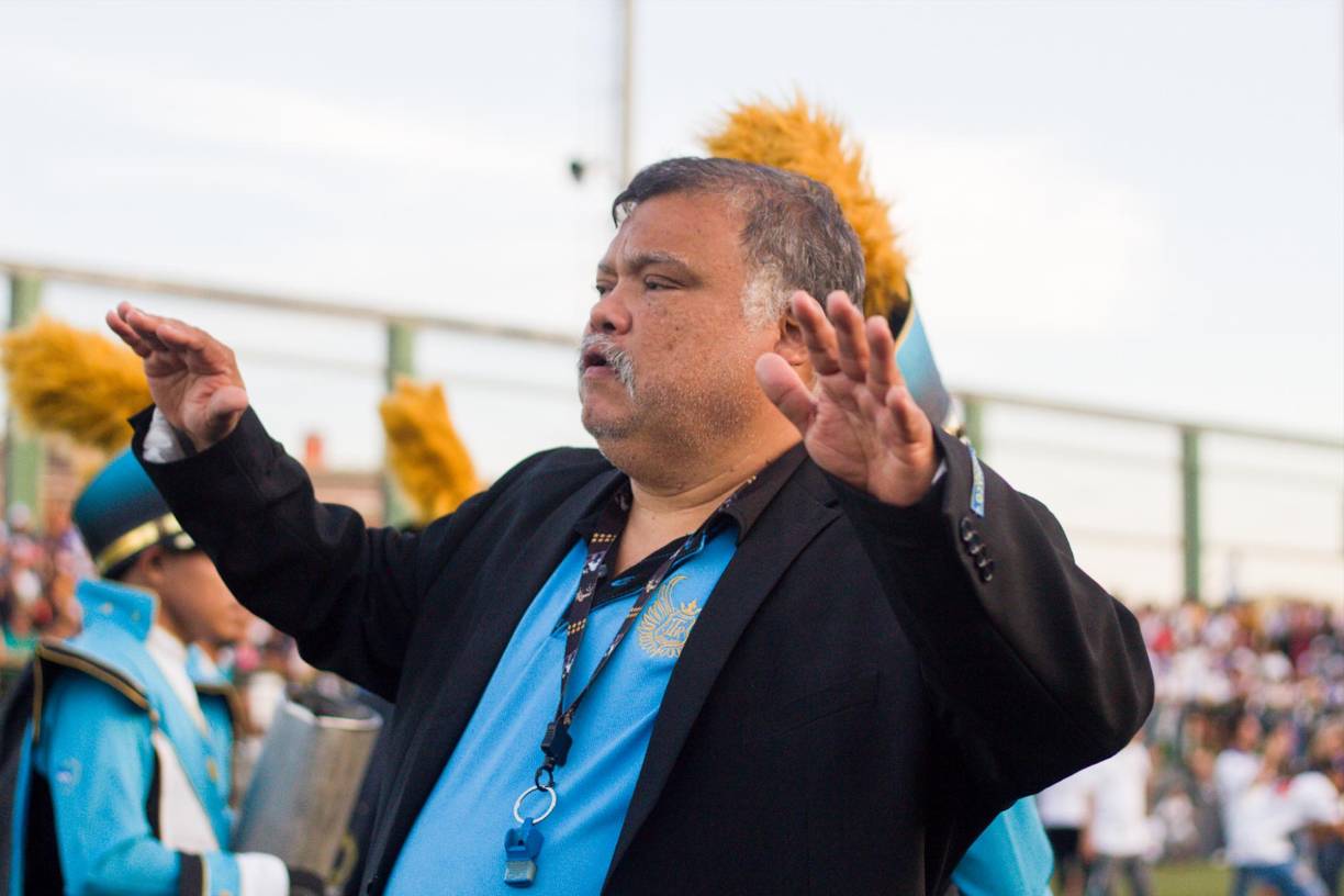 Este domingo, el profesor Iván Meza, director de la banda, se mostró feliz y manifestó estar orgulloso del trabajo que han realizado sus muchachos.