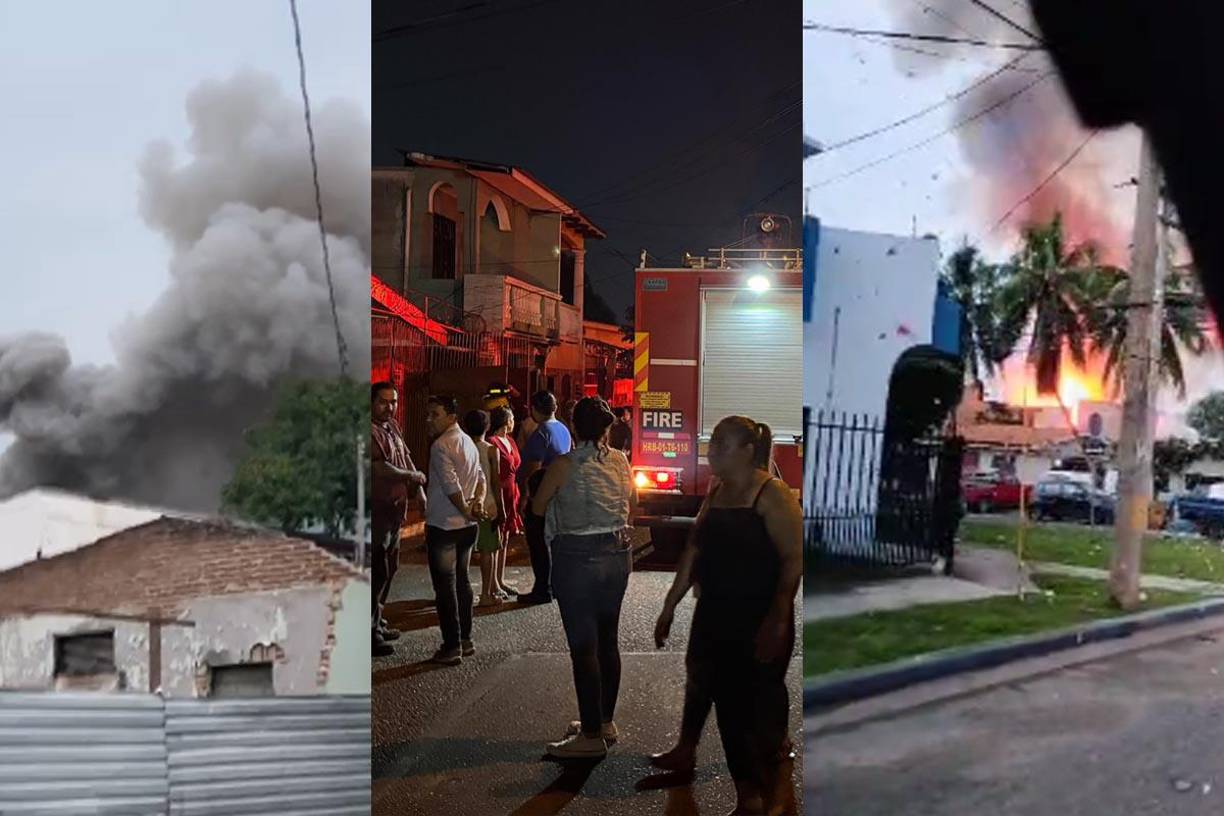 En varios <b>videos </b>que comenzaron a circular en redes sociales se podía apreciar el fuego y pequeñas<b> explosiones de cohetes </b>y otras bombas pequeñas.