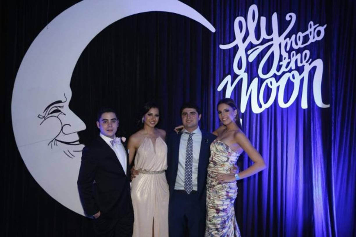 Nelson Kafati, Irene Bendaña, Clarisse Jaar y Michael Canahuati.