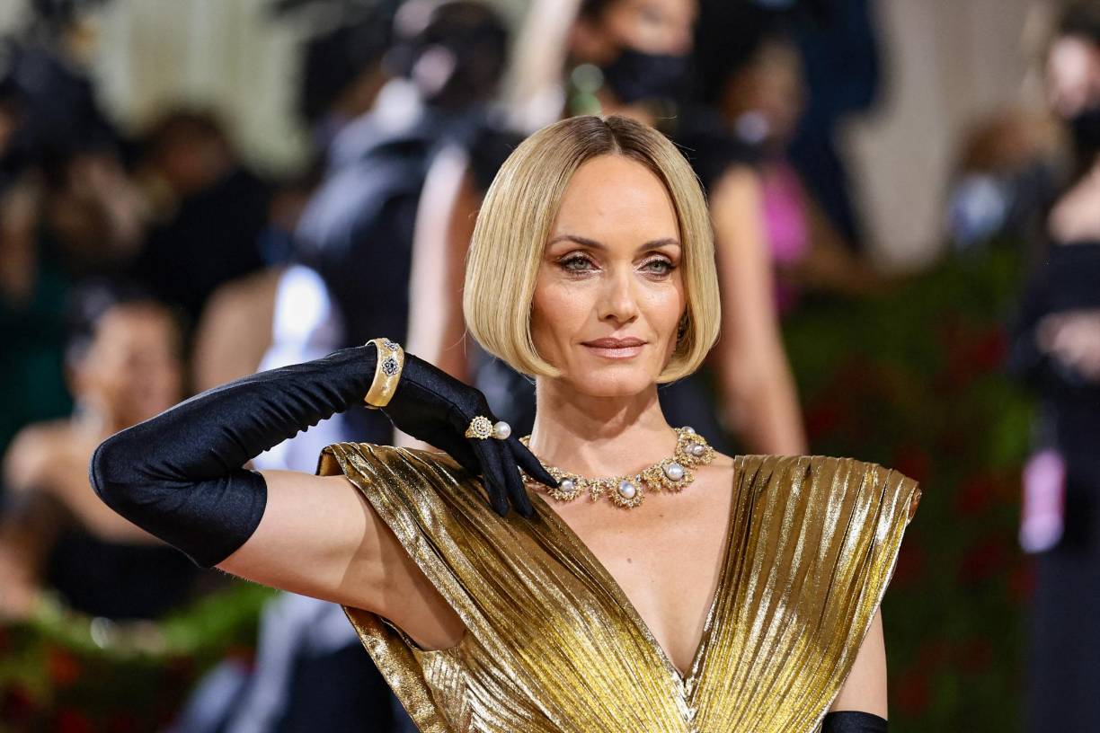 La actriz Amber Valletta.