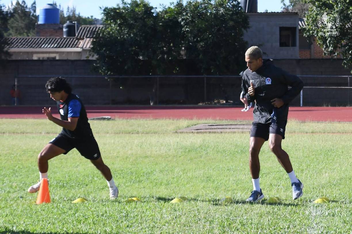 Eddie Hernández fue una de las novedades que se incorporó a los entrenamientos tras finalizar sus vacaciones.