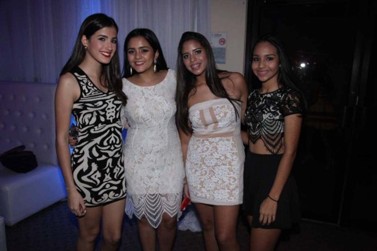 Dani Piaggio, María Rodríguez, Hadasa Morales y Gretel Palma.