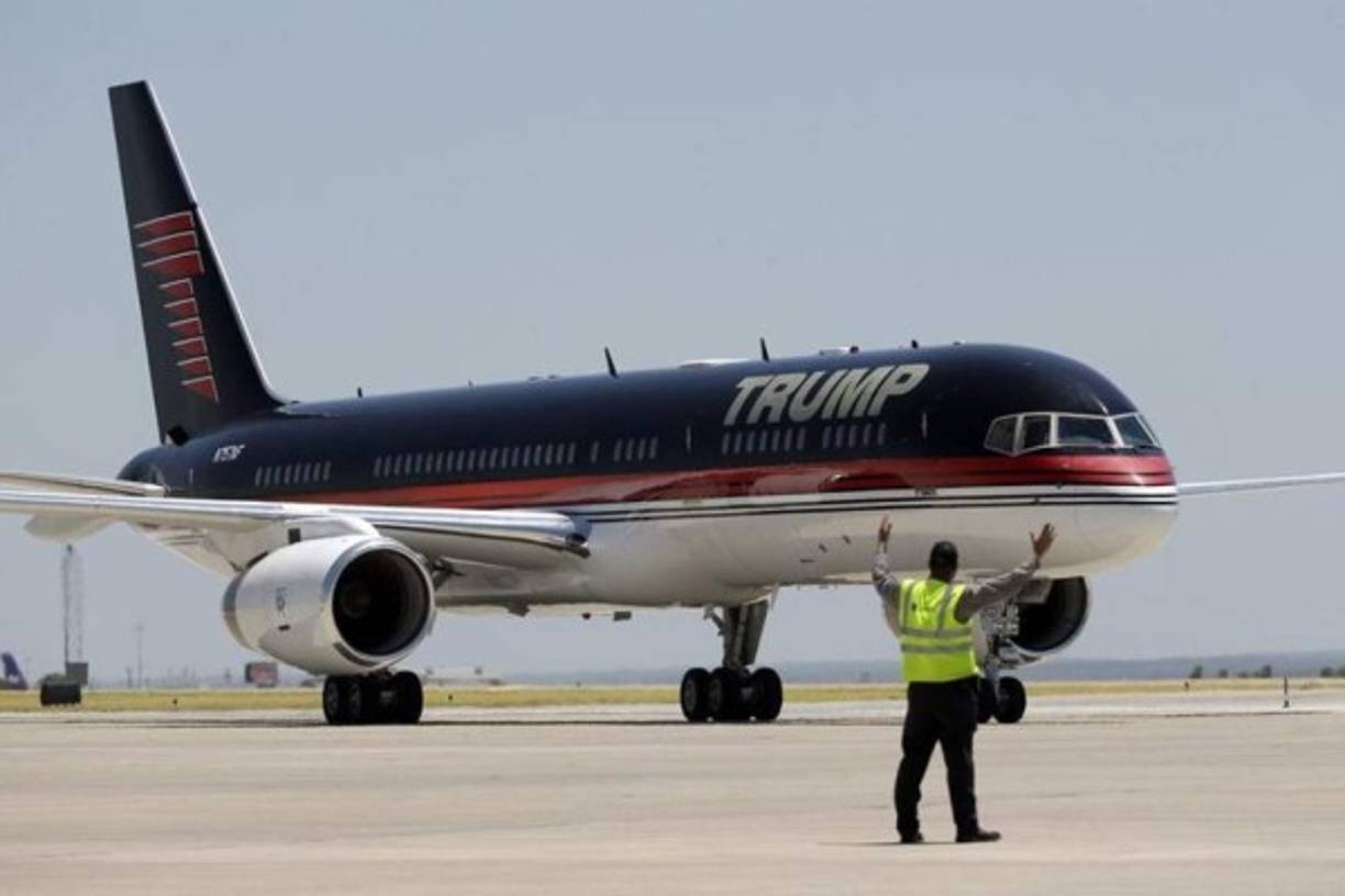 Es un Boeing 757-200 que Trump adquirió en el 2011.