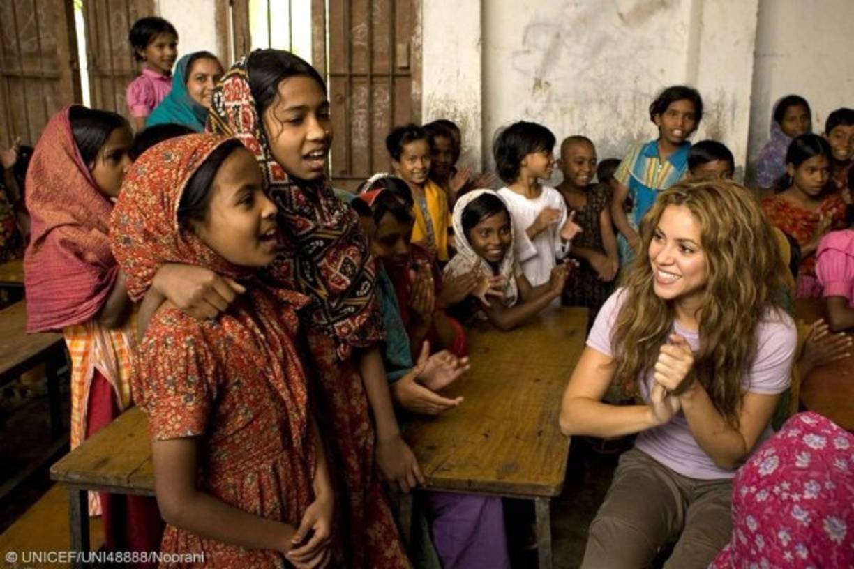 8. Es la primera mujer colombiana en ser embajadora de UNICEF.