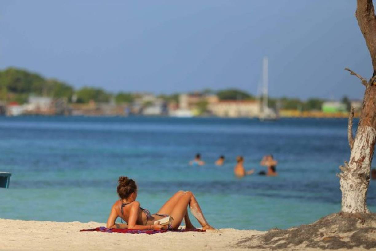 Utila es parte del Sistema Arrecifal Mesoamericano que se extiende desde la punta norte de la península de Yucatán hasta las Islas de la Bahía en Honduras. Foto Yoseph Amaya