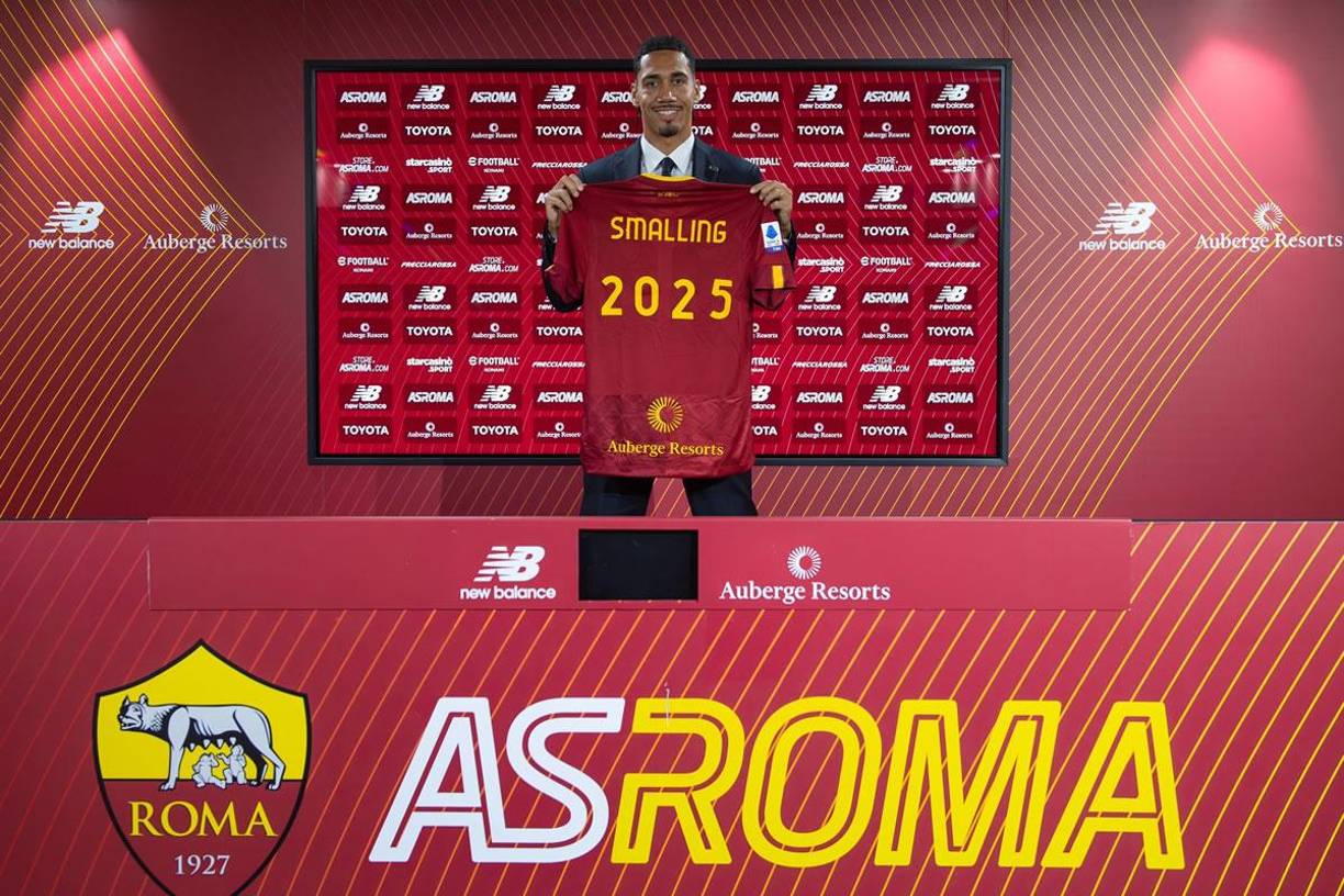 Chris Smalling - El central inglés permanecerá en la Roma al menos hasta las próximas temporadas. Hoy renovó su vinculación con el conjunto gioallorosso hasta 2025.