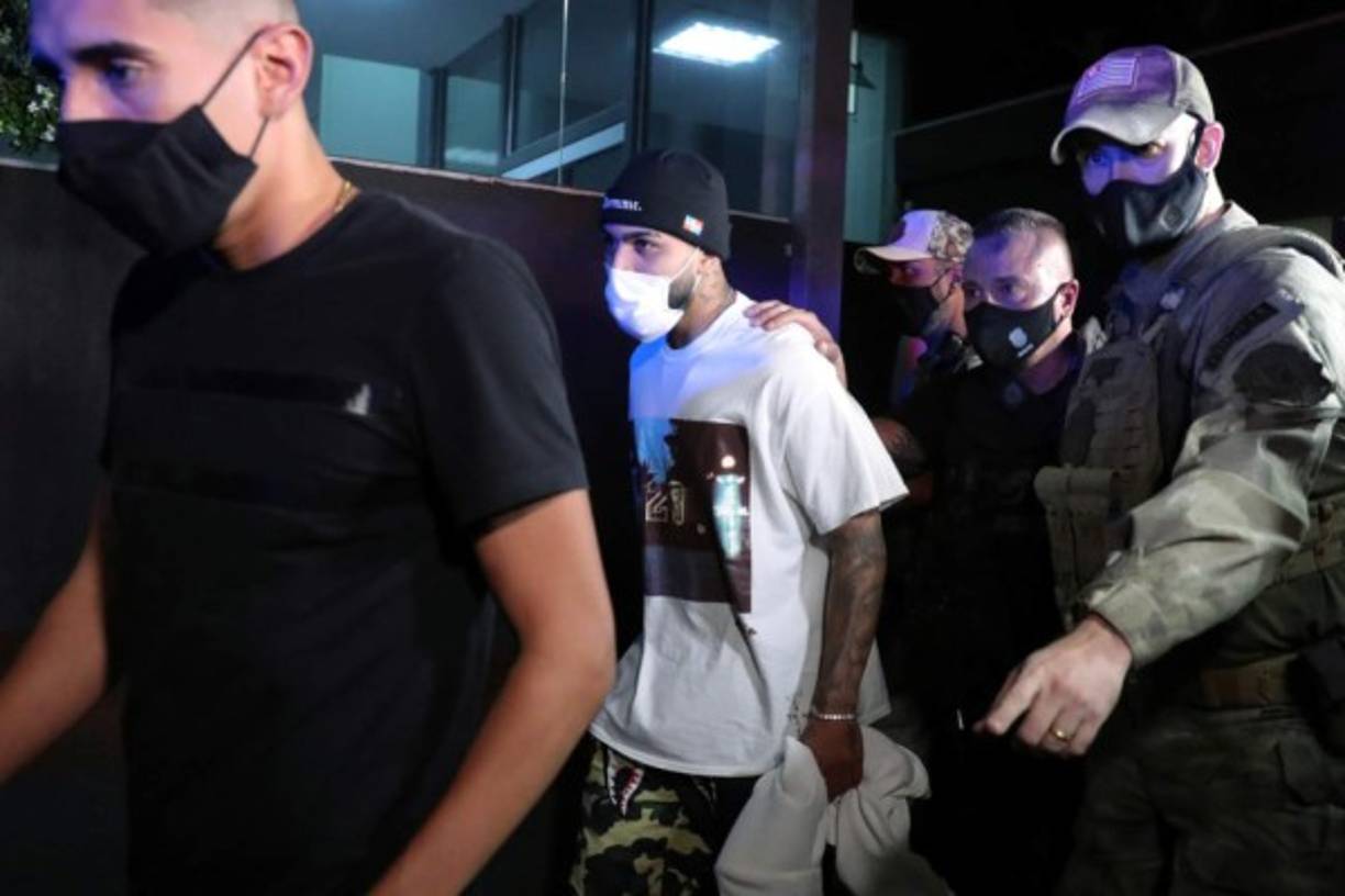 'Gabigol' fue encontrado en un casino clandestino en la madrugada del domingo, en el barrio de Vila Olímpia, Zona Sur de Sao Paulo.