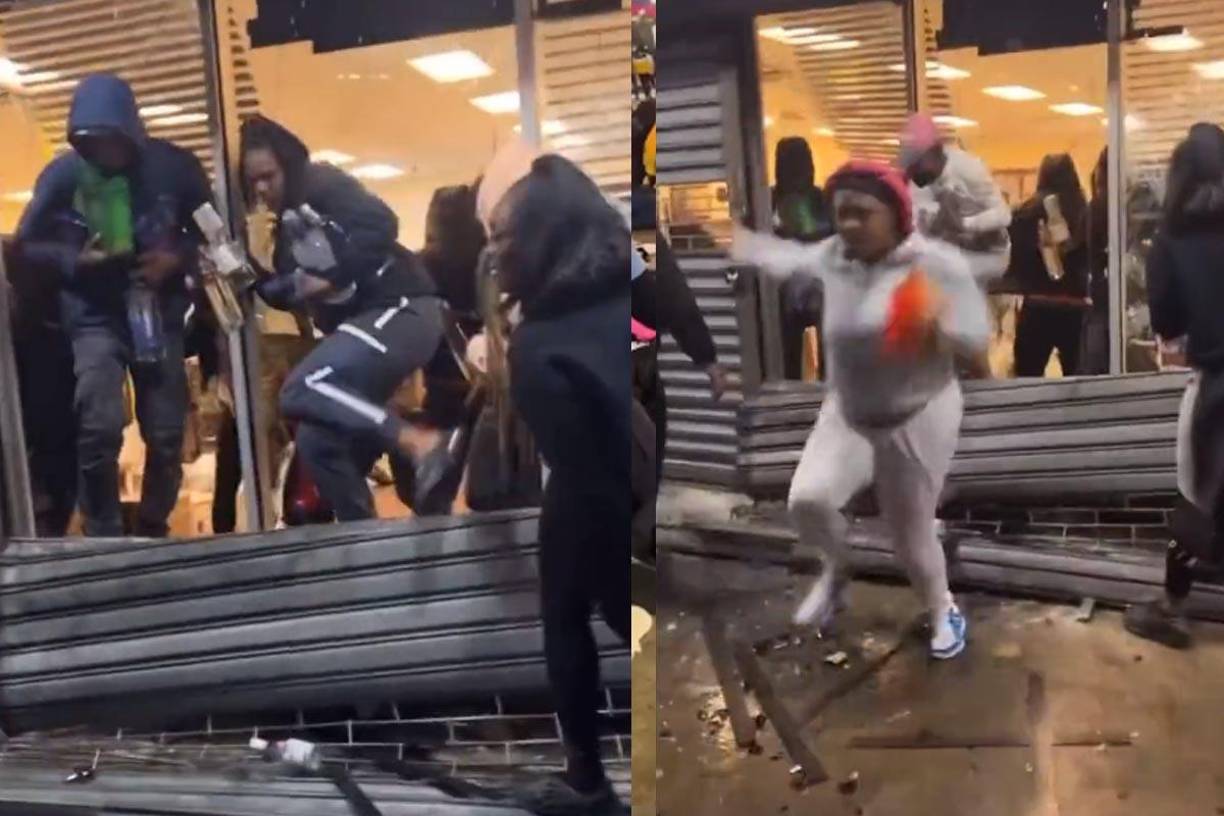  . En declaraciones a los medios, el jefe interino de policía John Sanford, dijo que los saqueos no estaban vinculados con las manifestaciones y que los saqueadores habían aprovechado esas protestas para incurrir en conducta criminal.