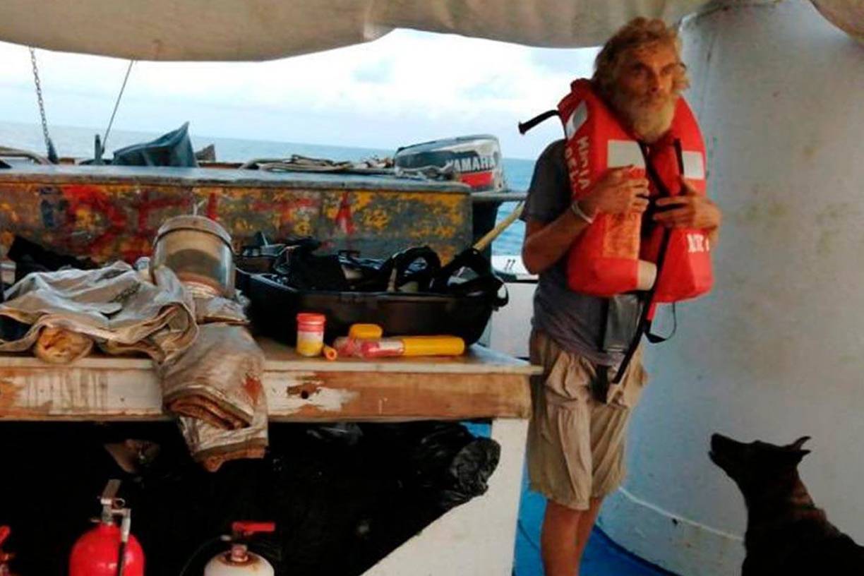 Grupomar detalló que este rescate se dio de manera exitosa debido a la rapidez y gran determinación de la tripulación para la recuperación del náufrago y su compañera.