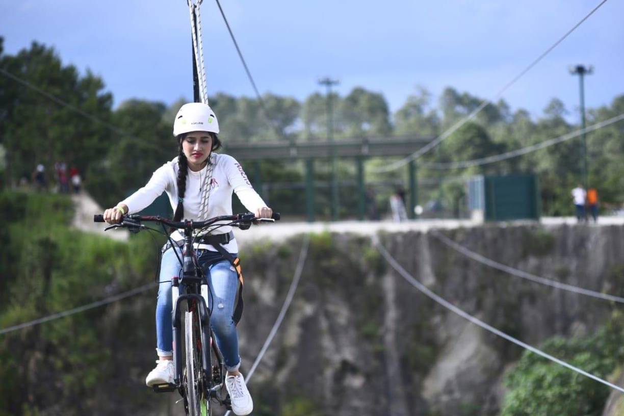 Una carga de adrenalina y diversión que cuenta con todas las medidas de seguridad.