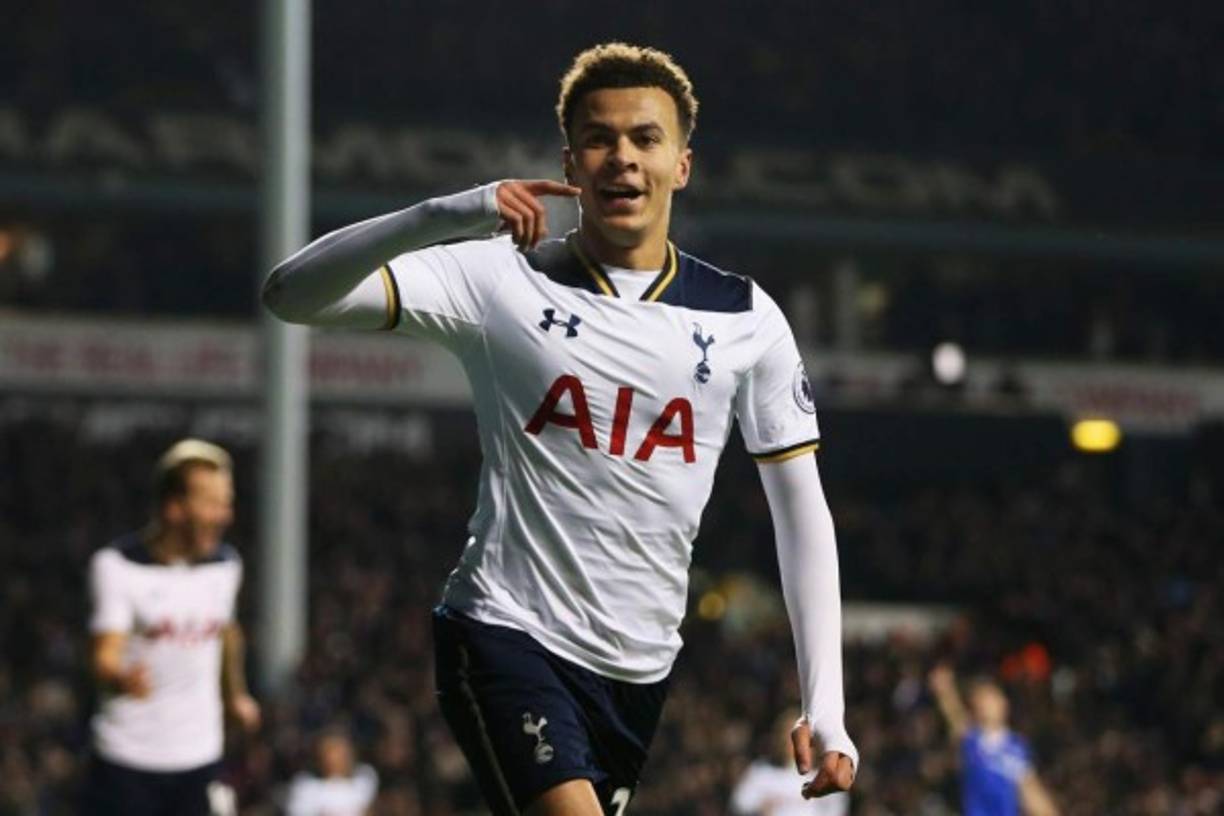 Y en el segundo lugar aparece el delantero inglés Delle Alli del Tottenham, su valor es de US$195 millones.