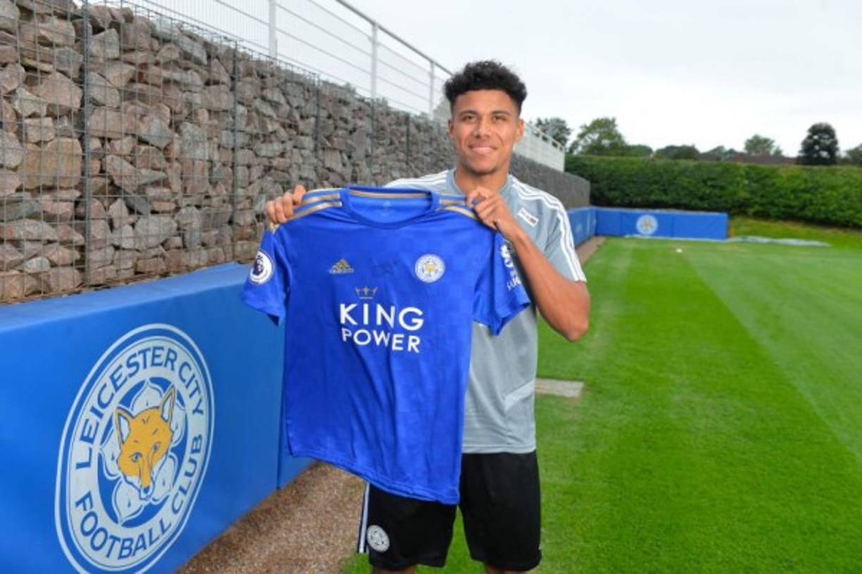 LEICESTER, ENGLAND - JUNE 26: Leicester City unveil new signing James Justin at Belvoir Drive Training Complex on June 26, 2019 in Leicester, United Kingdom. (Photo by Plumb Images/Leicester City FC via Getty Images)