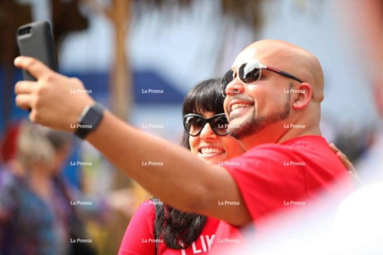 Las fotos no se hicieron esperar.