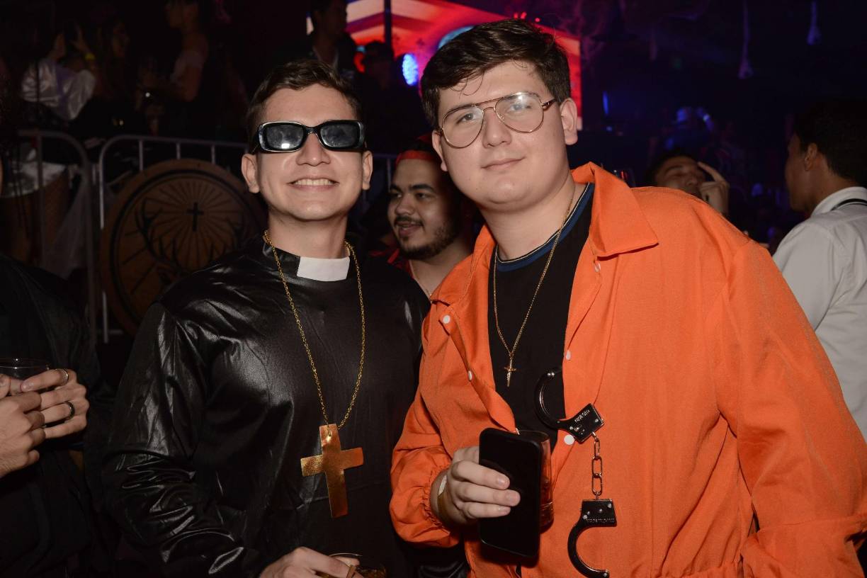 Elías Cruz con Walter Paz