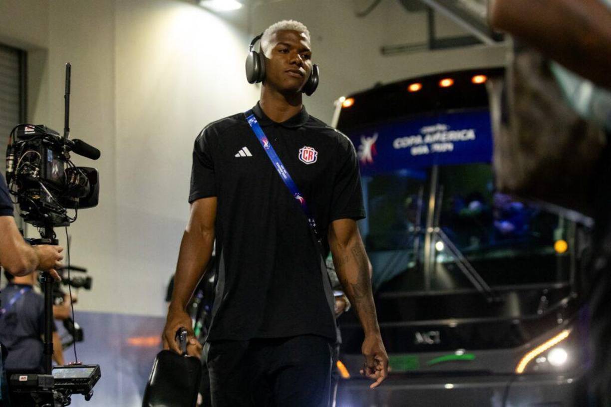 Su visa fue aprobada de último momento y así logró viajar con Costa Rica a la Copa América 2024.